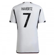 Camisetas De Futbol Selección Alemania Copa Mundial 2022 Kai Havertz 7 Primera Equipación..